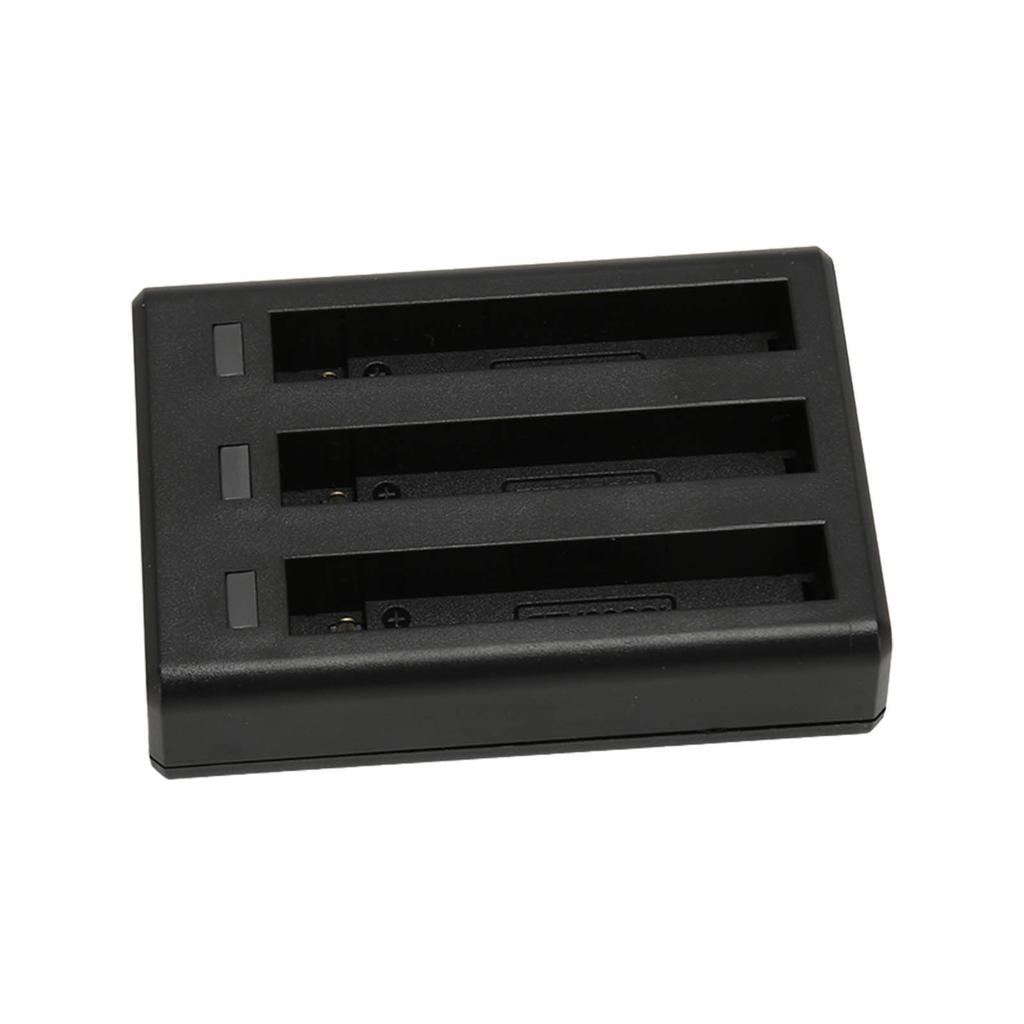 3 Channel Battery Charger Smart Safe Fast Battery Charger Hub with LED Indicator for Insta360 ONE X2 Camera