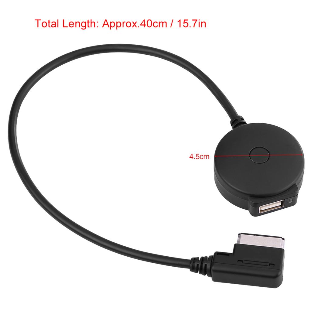 Car AMI MDI Bluetooth Audio AUX Female USB Adapter Cable for A1 A3