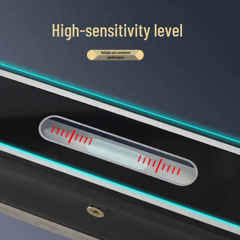 High Precision Machinist Spirit Level Bar - 0.02mm/m Accuracy