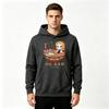 Men's Print Pullover Hoodie, Cute Anime Character Ramen Bowl Pattern Casual Hooded Sweatshirt