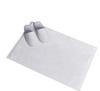 Luxury Star Hotel Cotton Floor Mat - Thick, Non-slip, Machine Washable Bathroom Rug