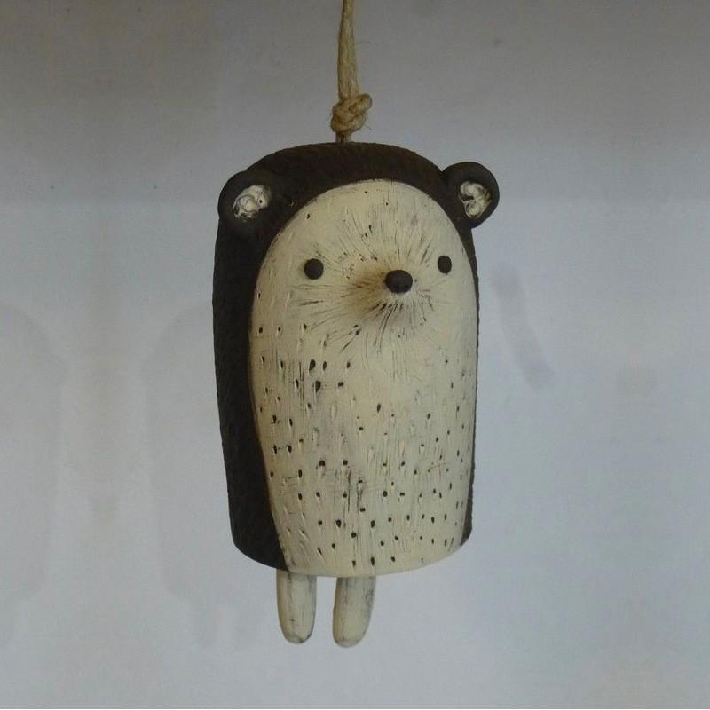 Bohemian Animal Wind Chime: Handmade Resin Garden Decoration Gift (A23)
