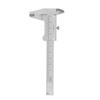 Pocket Vernier Caliper Dual Scale Stainless Steel Measuring Tool for Step Depth Diameter 0‑80mm 0.05mm