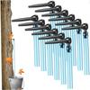 12 Set Maple Syrup Taps with 24in Tubes Maple Syrup Food Grade Non-slip Maple Syrup Tapping Kit L-shaped Tree Taps