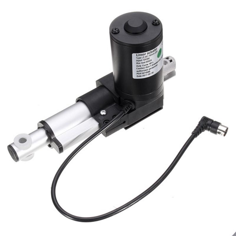 50/100mm 6000N Linear Actuator Motor Stroke Adjustable Actuator Heavy Duty Tor Opener Electric Linear Motor DC 12V