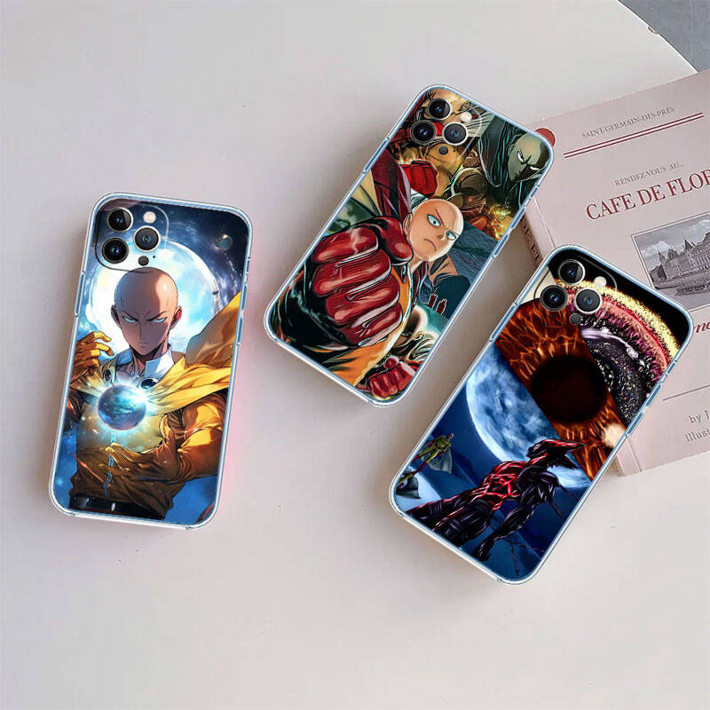 MH126 One Punch Man Phone Case for Motorola Edge 20 30 S30 40 50 Fusion Lite Plus Pro Neo Ultra One Power Action Macro Hyper Vision Zoom