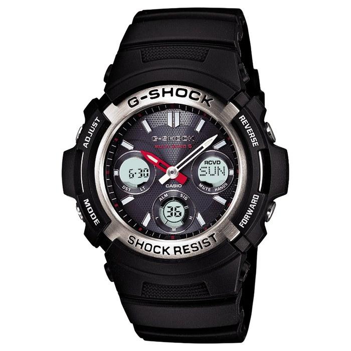 Casio Watch G-Shock AWG-M100-1AJF Black 52x46.4x14.9mm