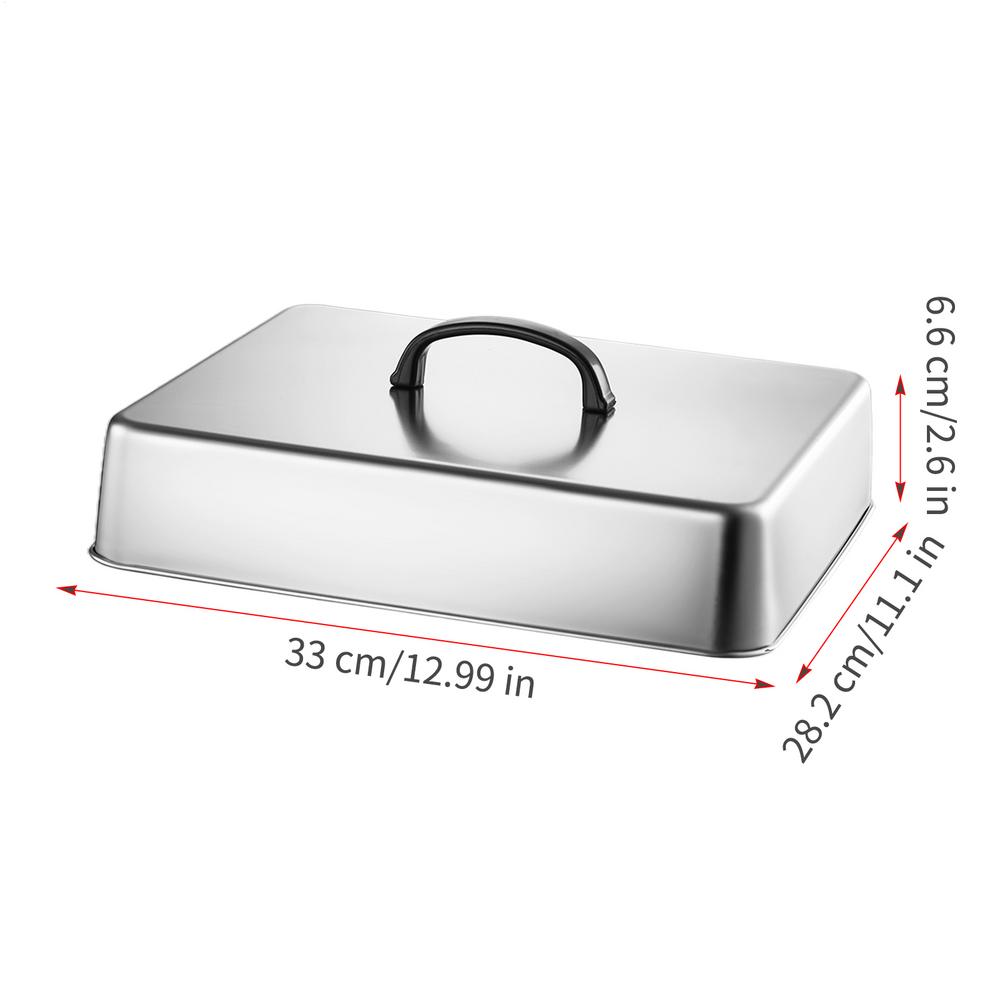 Stainless Steel Frying Pan Covers Barbecue