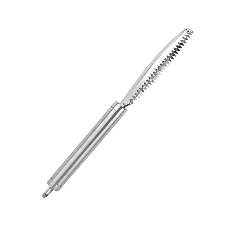 

Fish Scales Scraping Tool Portable Fishing Scale Brush Scale Removal Tools Double-Row Teeth Fish Peeler Scaler Fish Scraper Tool france