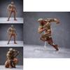 Attack On Titan The Armored Titan Pvc Model Ornament With Movable Joints For Collectors
