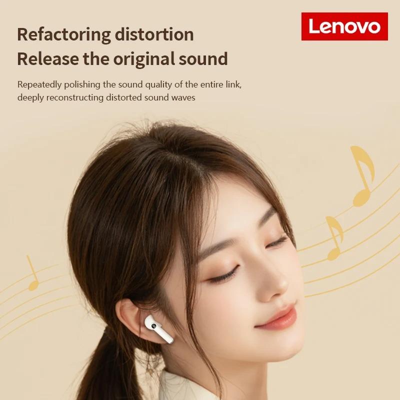Lenovo EA230P TWS In Ear Wireless Headphones Bluetooth 5.4 Earphones Stereo Music Call Noise Reduction Earbuds Sport Game Headset