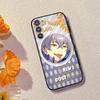 Game Ensemble Stars O-Ogami Koga Phone Case For Samsung Galaxy A73,A72,A71,A70,A53,A52,A51,Soft Silicone Black Cover