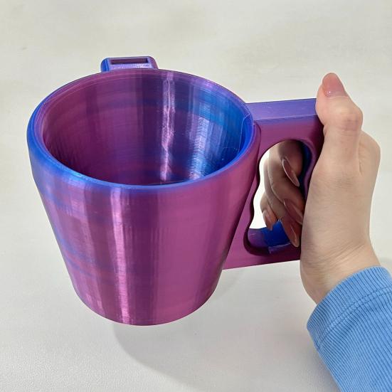 Suport pentru halbă de înghețată cu mâner și fantă pentru linguriță Îndepărtare ușoară Suport pentru pahare pentru înghețată Pachet halbă de capacitate mare Recipient pentru înghețată Suport pentru ceașcă pentru desert