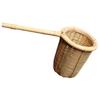 Bamboo Infuser Strainer Mesh Tea Filter Spoon Locking Spice Plain Nature For Spices, Loose
