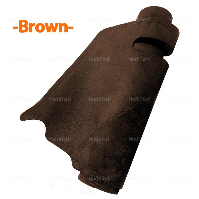 For Ford Mustang MK7 S650 2024-2026 Car Dashmat Black/Brown Leather Dashboard Cover Suede Dash Mat Pad Sunshade Accessories