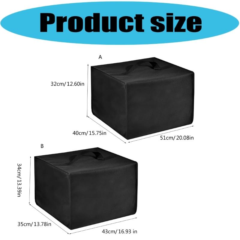 Multipurpose Appliance Protector Easy Clean Dustproof Kitchen Appliance Cover Oxford Cloth Microwave Cover Enduring