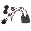 1 szt. Odbiornik Audio Bluetooth do Samochodu + Mikrofon do Radia Ip-Bus 12Pin Adapter Odbiornika Aux Bluetooth 5.0 Adapter Kabla Audio Aux-In