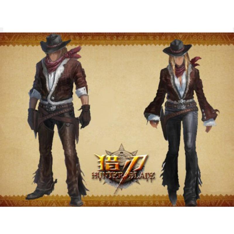 Halloween Costumes Adult Men's Masquerade Party Clothes Cowboy Party Men's Western Cowboys