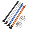 Motorcycle Side Stand Motorcycle Stability Stand Heavy Duty Kickstand Motorcycle Side Stand set for 17-23  Bikes 