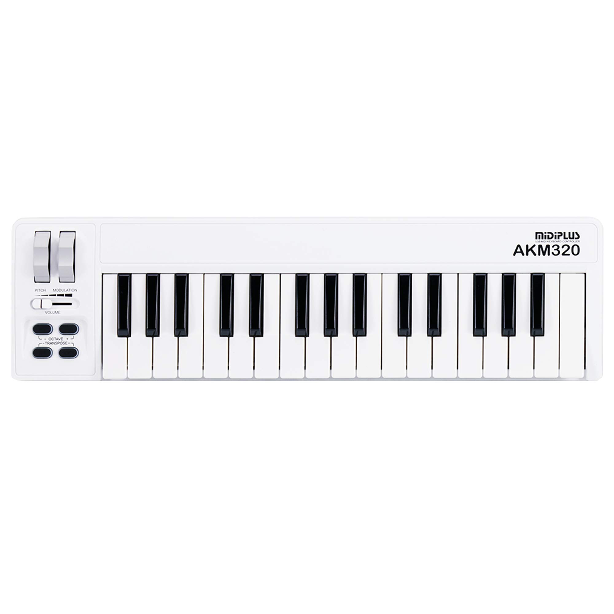 

midiplus AKM320 MIDI Keyboard white Controller,