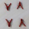 50PCS Plant Grafting Clip Plastic Gardening Tool For Cucumber Eggplant Watermelon Round Mouth Flat Mouth Anti Fall Clamps