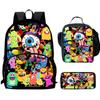 Zaino Anime Periferico My Singing Monster Borse Scolastiche da Uomo e da Donna