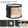 Dustproof Hat Organizer Bucket, Multi-Purpose Storage Case for Hats, Toys, Clothes with Zipper
