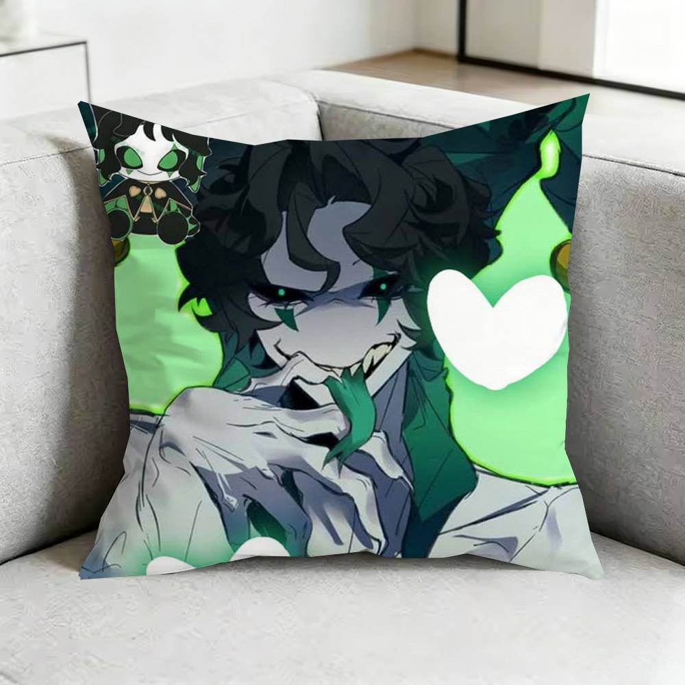 Game The Freak CircusS Square DoubleSided Printed Pillow Case Bedroom Bedside Pillow Sofa Cushion Cover Gift