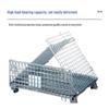 Folding Galvanized Iron Frame Logistics Cart with U-shaped Feet