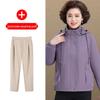 Mother's Day Spring Windbreaker Jacket for Middle-aged Women
