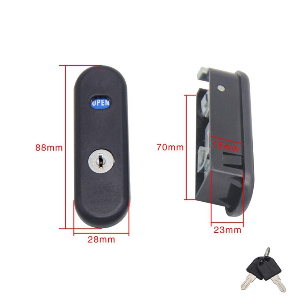 Zinc Alloy Sliding  Door Lock Anti-theft Drawer Lock New Anti-theft Lock  Drawer