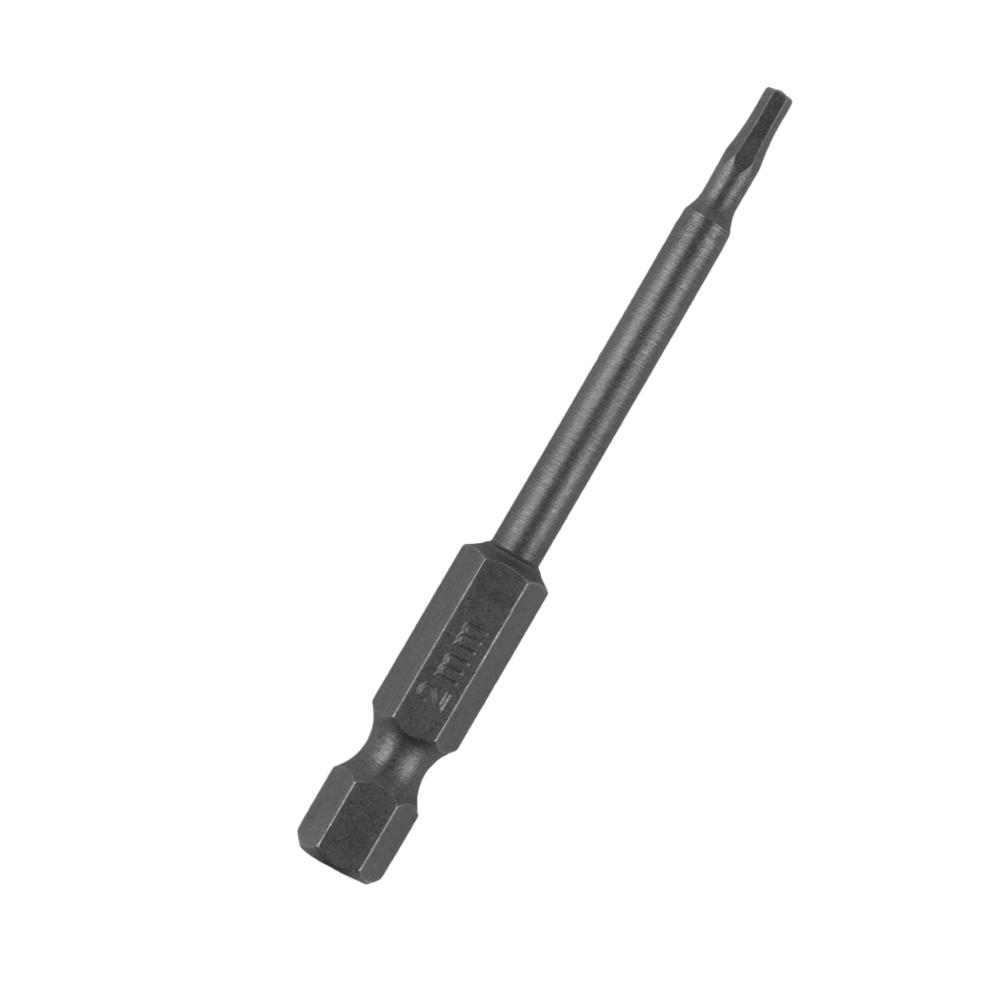 Screwdriver Bit Alloy Steel Length 2.55In Power Drill