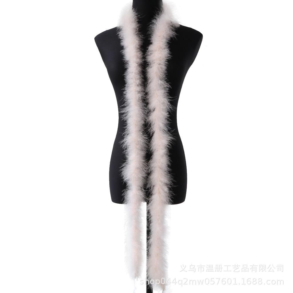 Feather 13G Full Fluff Strips Macaron Colored Turkey Fur Clothing Accessories Diy Fluff Strips