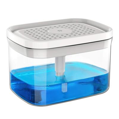 Detergent and Placed On the Sink Top Two-in-one "liquid Disposer" "sponge Holder" MR.SIGA