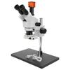 7X-45X Stereomikroskop-Kit mit 24MP USB Digitalmikroskop-Kamera zum Löten Reparieren