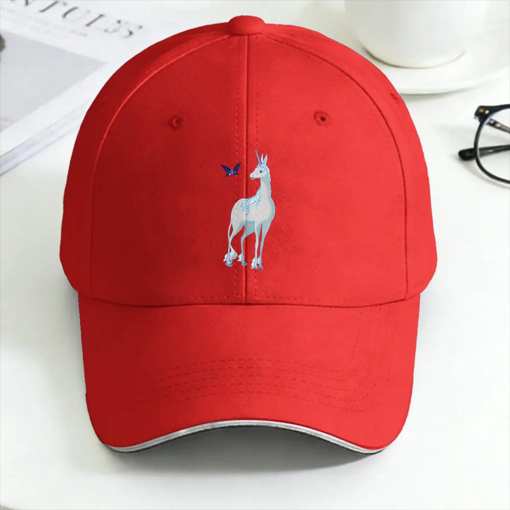 The Last Unicorn Sun Baseball Cap Save Unicorn Summer Yk Retro Trucker Hat For Unisex Adult Hiking Fishing Baseball Caps