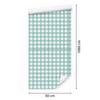 Wallpaper Fabric Pattern Sea, Mint and White for Living Room and Bedroom 50x1000