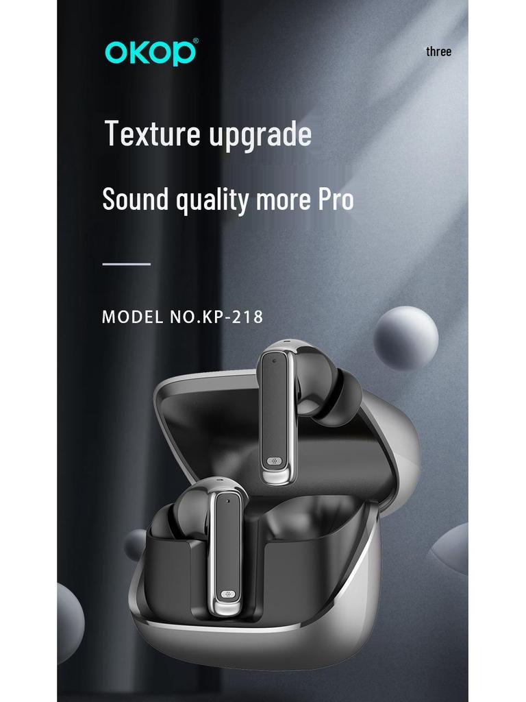 218 Wireless Bluetooth Noise-Cancelling In-Ear Sports Earbuds with Long Battery Life & Fast Charging