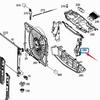 Mercedes-Benz E-Class W212 Radiator Shield (2125051430)