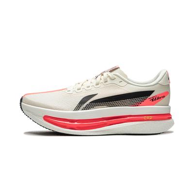 Li Ning Red Hare 9 ULTRA Low Top Running Shoes Women's Champagne White ARPW008-2