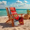 1pc A-Arsenal Beach Towel, Comfortable and Thick, and Swimming/Bath/Picnic/Camping Towel, Suitable for Seaside Beaches