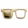 Square Frame Glasses Pin Eyeglasses Holder Brooch Pin, Zinc Alloy Metal Lapel Eyewear Hanger Clothes Decoration Accessories for Men Women Rectangle