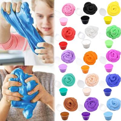 Rozepněte Poke Mud, ultralehké bavlněné bláto, DIY barevné bláto, bláto sněhových vloček, měkké bláto dětské hračky