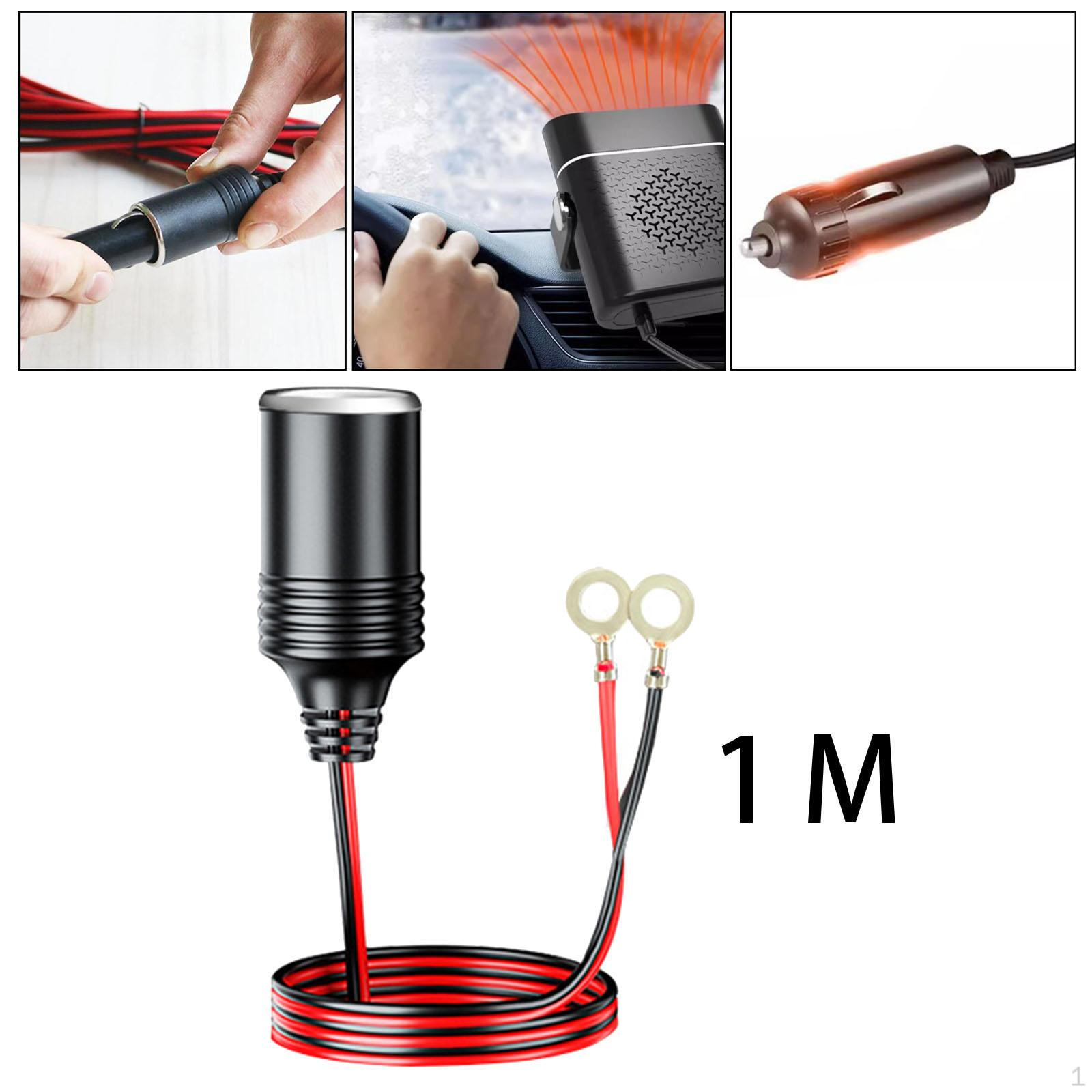 

Адаптер прикуривателя Прочный силовой кабель с гнездовой вилкой и втулками 4m