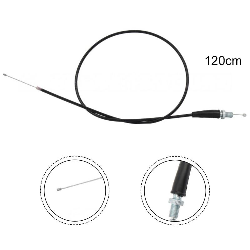 4PCS 1.2M Emi-metal Motorcycle Throttle Cable For 50CC - 250cc Motor Bike, Motocross Bikes, And ATVs Replacement Parts