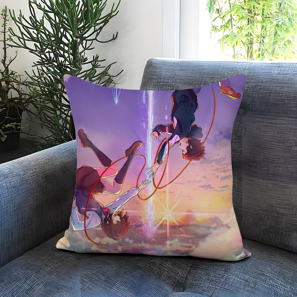 Cartoon Your N-Name Cushion Cover Comfortable Reversible Pillow Cover Ideal for Car Sofa Bedroom & Beyond