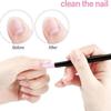Caneta Moedora de Pele de Unha de Quartzo 3 Cores Caneta Esmalte Plástica Resistente ao Desgaste Lixas de Unha Profissionais para Manicure Ferramentas de Manicure