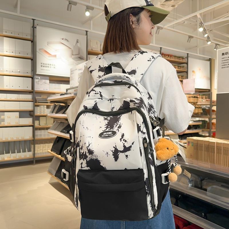 

Graffiti Print Student School Bag Print Women s Large Capacity Lightweight Travel Backpack Computer Backpack