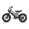 Bicicletă Electrică MUKKPET Racer pentru Adulți Motor 250W Baterie 48V18AH Roți Gonflabile de 20 Inch Bicicletă Electrică pentru Navetă Urbană Sarcina Maximă 150KG