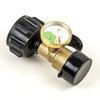 SHGO-Propane Tank Gauge For RV Camper, For 5-40LB Tanks, Ideal For Heaters, Grills, QCC1/Type 1 Connections